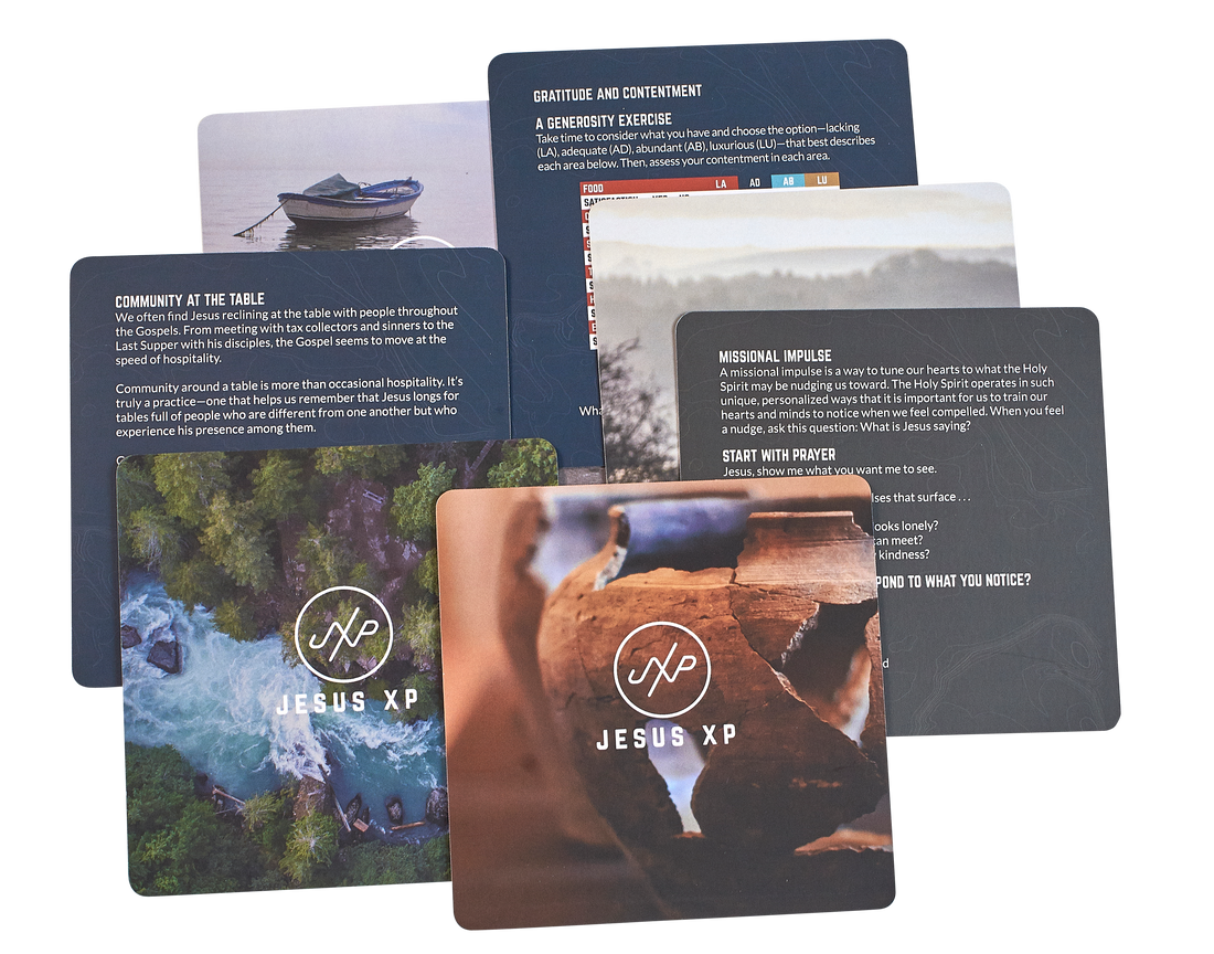 Spiritual Practices Cards for the Jesus XP