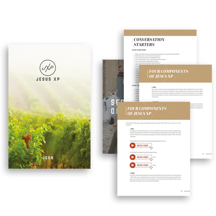 The Jesus XP | Spiritual Formation Framework