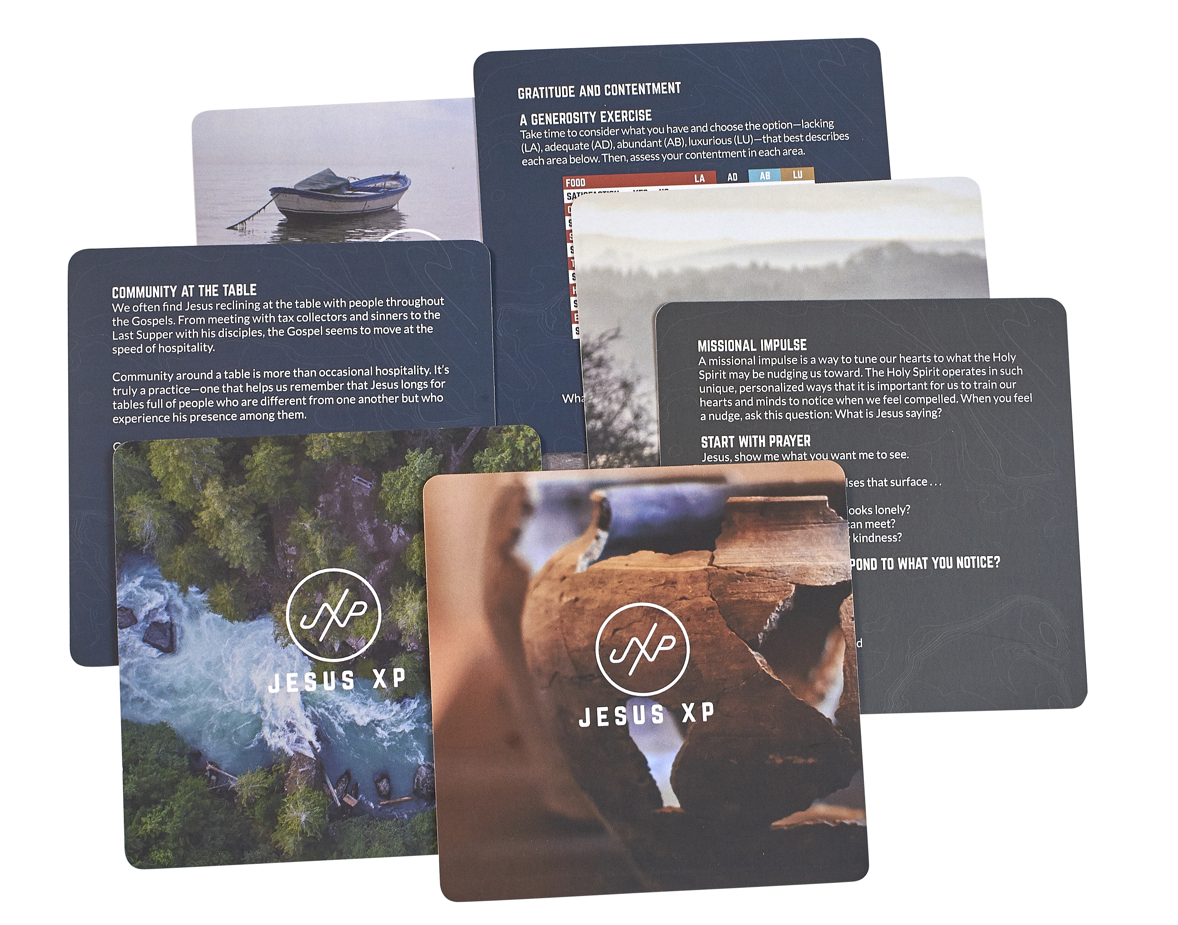 Spiritual Practices Cards for the Jesus XP